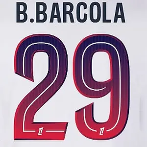 Flocage weg PSG Ligue 1 B.BARCOLA #29 2026/27