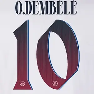 Flocage weg PSG Ligue des Champions O.DEMBÉLÉ #10 2026/27