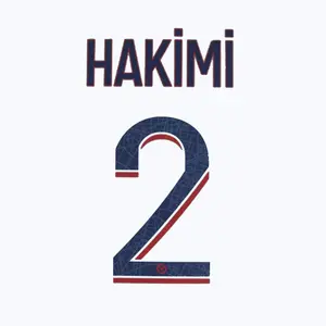 Flocking away PSG Ligue 1 HAKIMI #2 2023/24 image-0