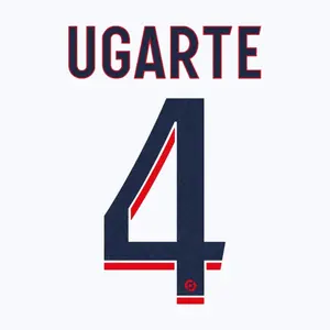 Flocking away PSG Ligue 1 UGARTE #4 2023/24 image-0