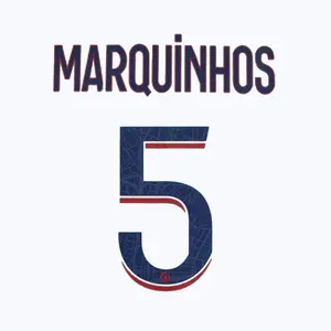 Flocking away PSG Ligue 1 MARQUINHOS #5 2023/24 image-0