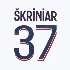 Flocking away PSG Ligue 1 SKRINIAR #37 2023/24 image-0