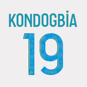 Flocking home om ligue 1 kondogbia #19 2023/24  image-0