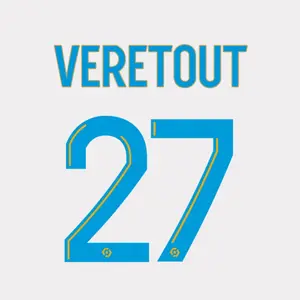Flocking home om ligue 1 veretout #27 2023/24  image-0