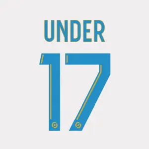 Flocage home OM Ligue 1 ÜNDER #17 2023/24