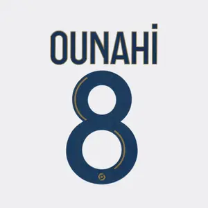 Accoglienza a casa OM Ligue 1 OUNAHI #8 2022/23 image-0