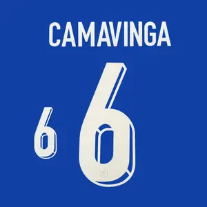 Flocage home France Euro 2024 CAMAVINGA #6 2024/26