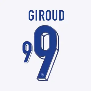 Flocage away France Euro 2024 GIROUD #9 2024/26