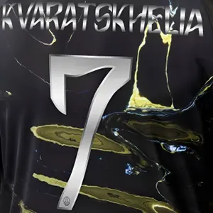 Flock PSG quinto Ligue des Champions KVARATSKHELIA #7 2025/26