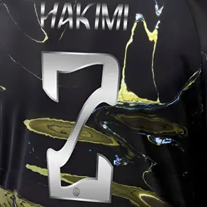 PSG fifth flocage Ligue des Champions HAKIMI #2 2025/26