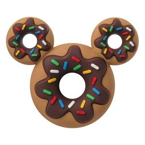 mngm25146-porte-cle-monogram-international-mickey-mouse-donut-marron-tu
