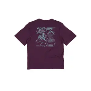 T-shirt icon από μαλλί mérinos γυναίκα Mons Royale image-1