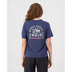 T-shirt icon από μαλλί mérinos γυναίκα Mons Royale image-1