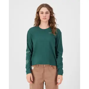 Langarm-T-Shirt aus Baumwolle für Damen Mons Royale Yonder image-1