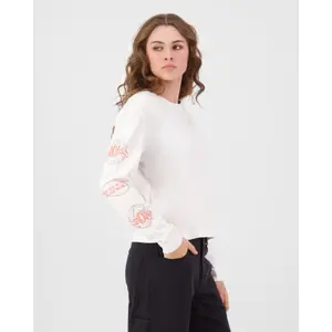 Langarm-T-Shirt aus Baumwolle für Damen Mons Royale Yonder image-2