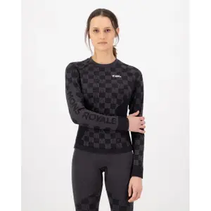 Women's Long Sleeve Merino Wool T-Shirt Mons Royale Ascender image-3