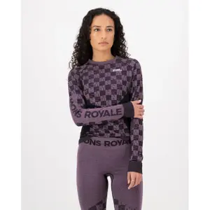 Women's Long Sleeve Merino Wool T-Shirt Mons Royale Ascender image-1