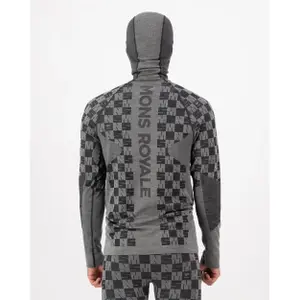 Long-sleeved hooded undershirt Mons Royale Ascender image-2