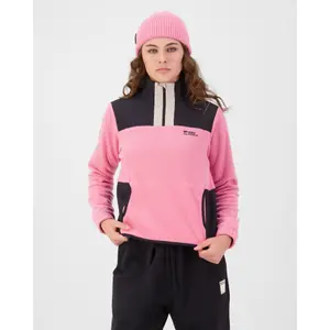 1/4 zip fleece Mons Royale Pileup image-2