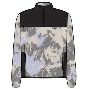1/4 zip fleece Mons Royale Pileup image-1