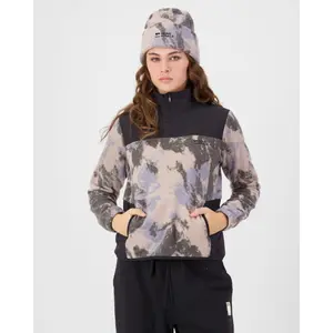 1/4 zip fleece Mons Royale Pileup image-2