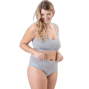 Culotte menstruelle taille haute femme Herloop Montana image-1