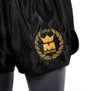 Satin polyester Thai boxing shorts Montana NewCode image-1