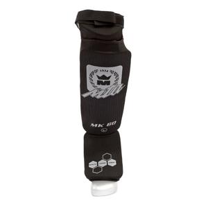 Kickboxing/fullcontact cotton shin/leg guards Montana MK 60 image-1