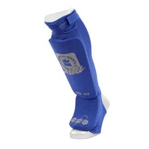 Katoenen kickboks/fulcontact scheen/beenbeschermers Montana MK 60 image-0