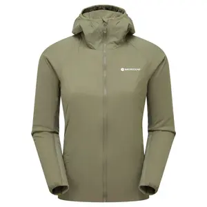 Damen Isolierjacke mit Kapuze Montane Sirocco