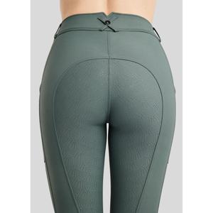 Reithose mit Vollgrip und Handytaschen für Damen Montar Megan image-1