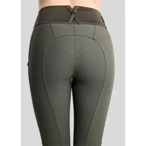 Pantaloni da equitazione full grip da donna Montar Addie image-1