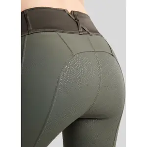 Pantaloni da equitazione full grip da donna Montar Addie image-6