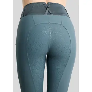 Pantaloni da equitazione full grip da donna Montar Addie image-1
