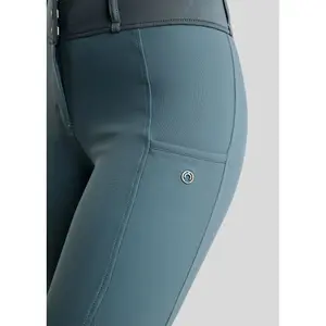 Pantaloni da equitazione full grip da donna Montar Addie image-4