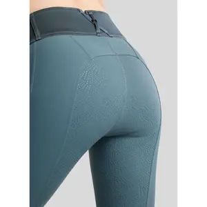Pantaloni da equitazione full grip da donna Montar Addie image-6