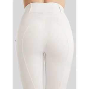 Full grip riding Trousers for women Montar MoLila Pull On Champagne Crystal image-2