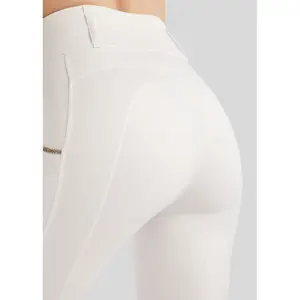 Full grip riding Trousers for women Montar MoLila Pull On Champagne Crystal image-4