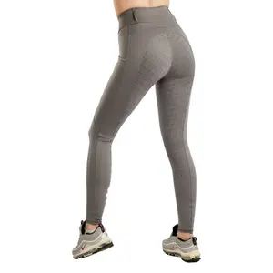 Full grip riding Trousers for women Montar MoLila Pull On Champagne Crystal image-1