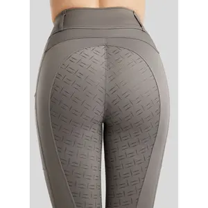 Full grip riding Trousers for women Montar MoLila Pull On Champagne Crystal image-2