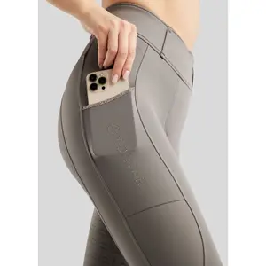 Full grip riding Trousers for women Montar MoLila Pull On Champagne Crystal image-3