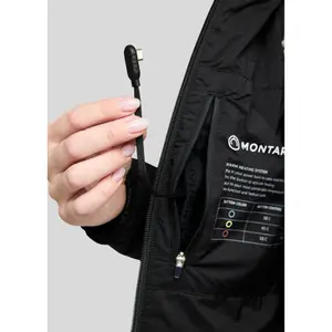 Women's full-zip riding jacket Montar Isla Tech Heating image-4