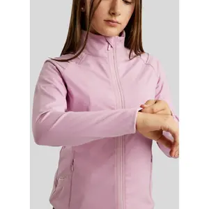 Girl's fleece Montar MoPearl Pintucks and Champagne image-2