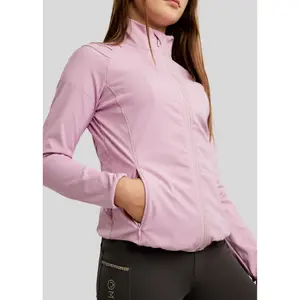 Girl's fleece Montar MoPearl Pintucks and Champagne image-3