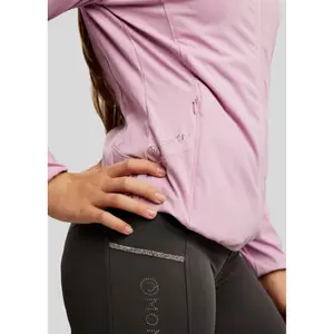 Girl's fleece Montar MoPearl Pintucks and Champagne image-4