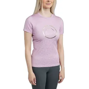 T-shirt με εκτύπωση σαμπάνια γυναίκα Montar MoCille image-0