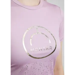T-shirt με εκτύπωση σαμπάνια γυναίκα Montar MoCille image-1
