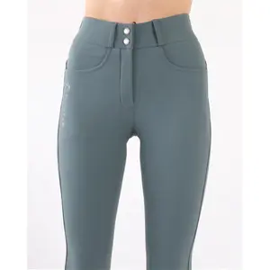 Calças femininas com punho cheio Montar Ess megan image-0