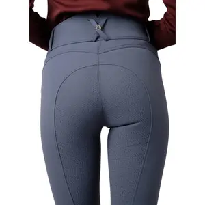 Calças femininas com punho cheio Montar Ess megan image-1