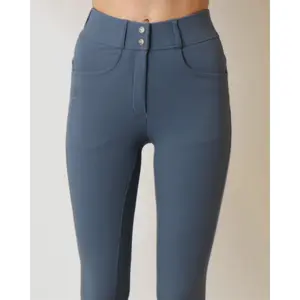 Calças femininas com punho cheio Montar Ess megan image-0